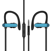 Compatible avec les écouteurs PTM TS27 Sport Running Anti-chute Oreillette Casque stéréo avec micro pour téléphone Xiaomi universel