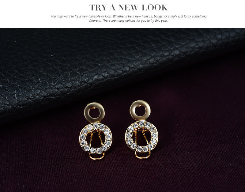 Diamond Jewelry Four-piece Alloy