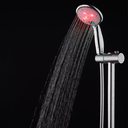 Pommeau de douche à affichage numérique à contrôle de température à trois couleurs pour nouveau produit haut de gamme