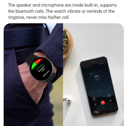 Bracelet intelligent appel Bluetooth fréquence cardiaque surveillance de la pression artérielle montre de sport