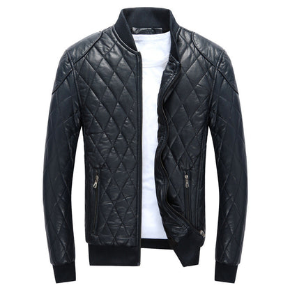 Men's winter plush suede jacket