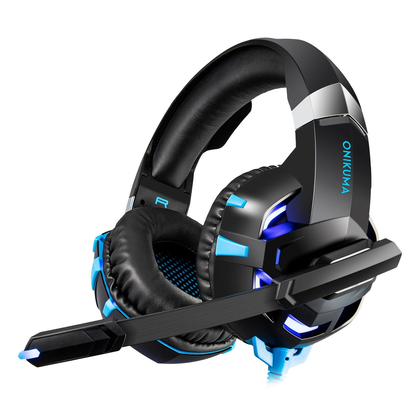 Casque de jeu K2PRO casque filaire lumineux pour ordinateur PS4