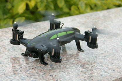 OTRC FY602 Coche-dron RC de aire y tierra 2 en 1, coche volador, dron cuadricóptero RC 2.4G de 6 ejes y 4 canales con cámara HD, 4WD de alta velocidad