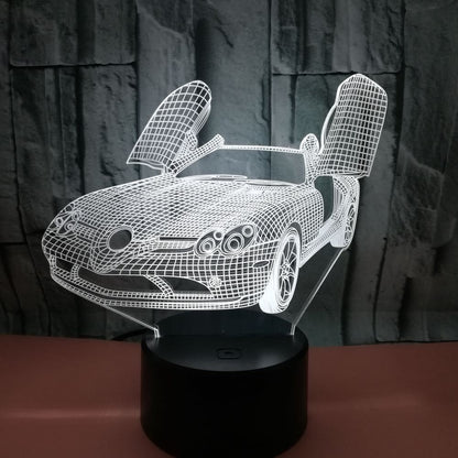 3D LED Colorful Touch Table Lamp – Night Light with Mood Lighting