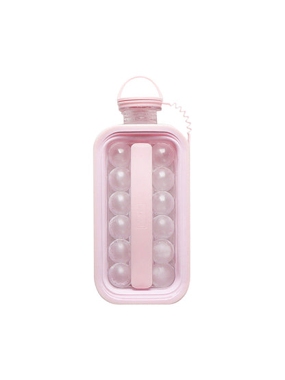Bouteille d'eau froide 2-en-1 Vacane Ice Kettle Ice Ball Maker, Outil Magique Ménager pour Faire des Glaçons, Moule à Glaçons