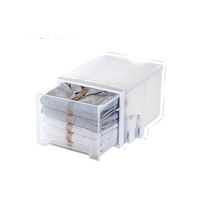 Stackable Plastic Storage Box Drawer Type Storage Box