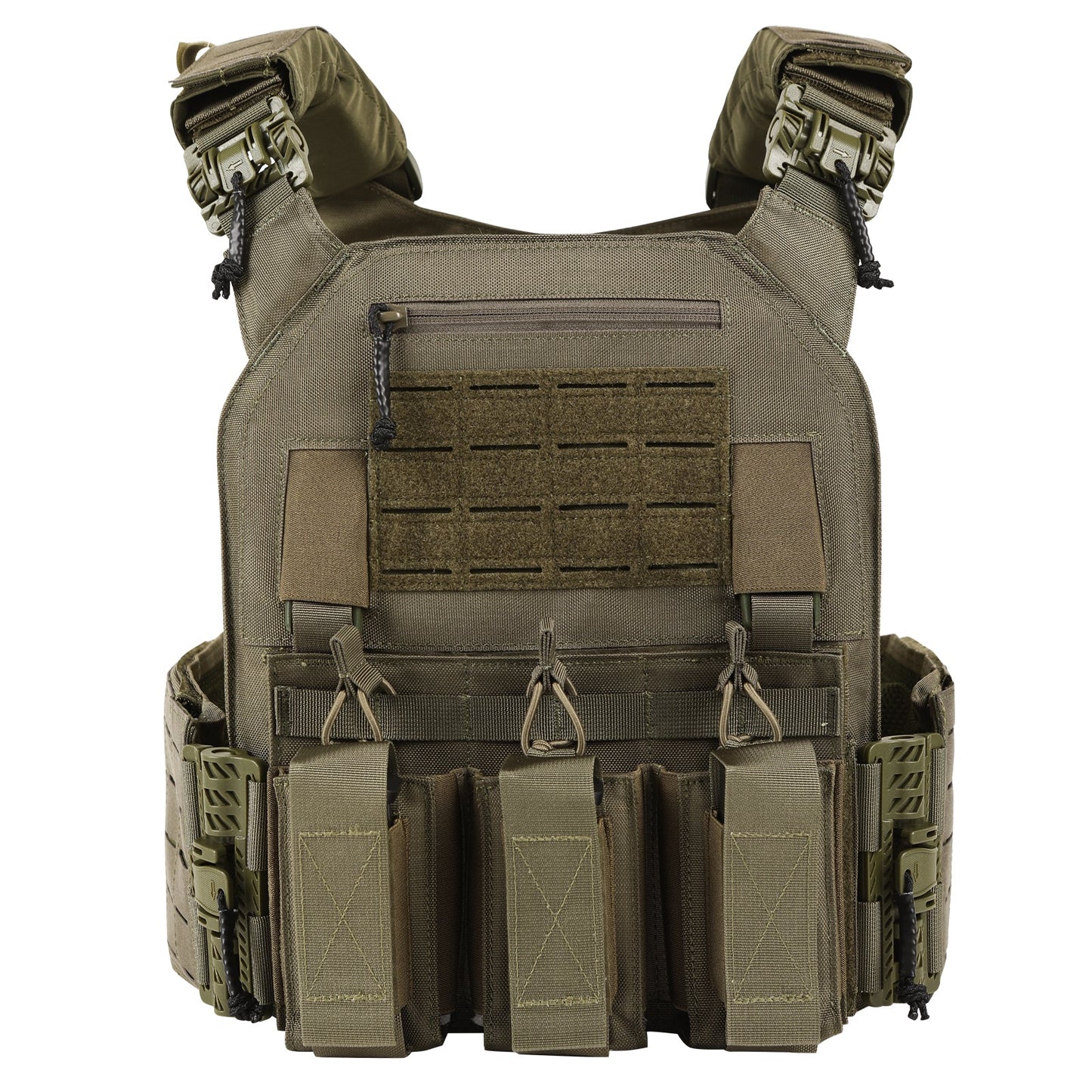 Votagoo 601 Laser Cut Molle Vest Adjustable Plate Carrier Tactical Military Vest