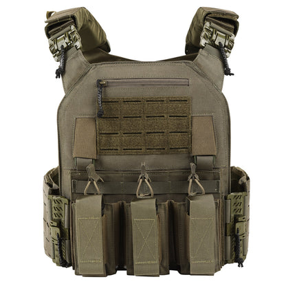Votagoo 601 Laser Cut Molle Vest Adjustable Plate Carrier Tactical Military Vest
