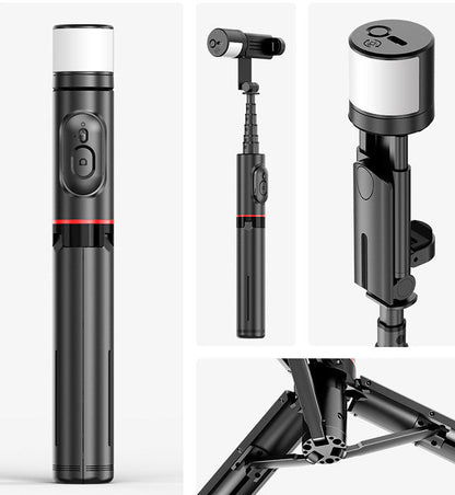 Control remoto Bluetooth para teléfono móvil, palo selfie con trípode integrado
