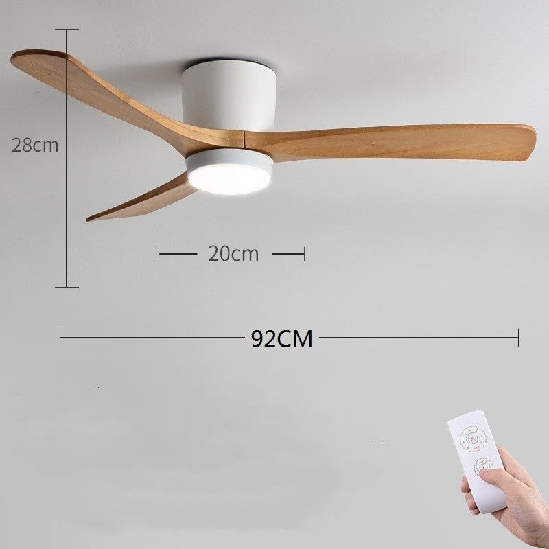 Ventilateur de plafond avec lampe pour appartement F2