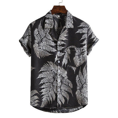 Men Short Sleeved Beach Apparel