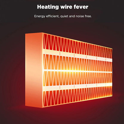 Novelty fireplace 3D flame home desktop mini heater