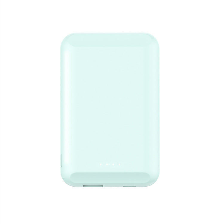 Chargeur de téléphone sans fil à absorption magnétique Source d'alimentation mobile