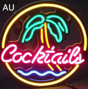 Éclairage publicitaire, Décoration intérieure à LED, Cocktaily English