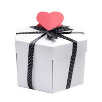 Nuevo embalaje hexagonal de regalo con caja sorpresa explosiva