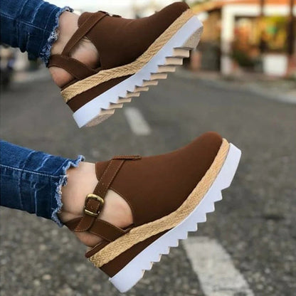 Women's Baotou Wedge Sandals Shoes