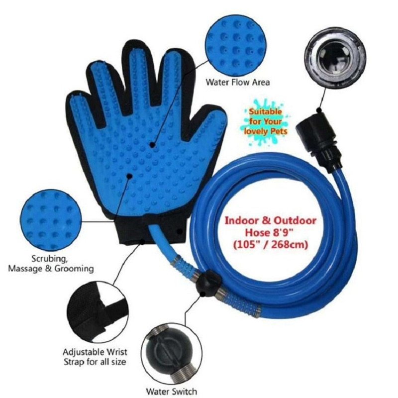 Handheld Pet Shower Brush