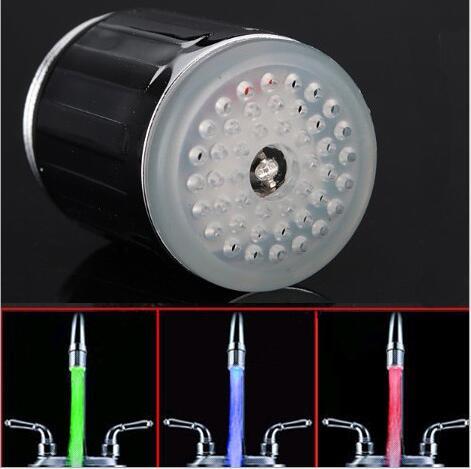 LED Temperature-Sensing Faucet Light – Color-Changing Water Safety Indicator