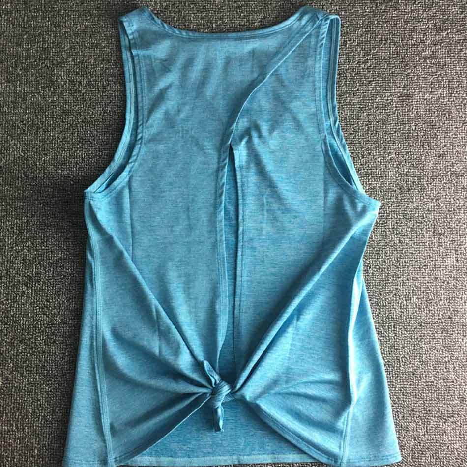 Women's Backless Yoga Tank Top