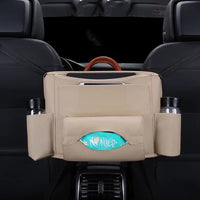 Car seat back multifunctional storage hanging bag