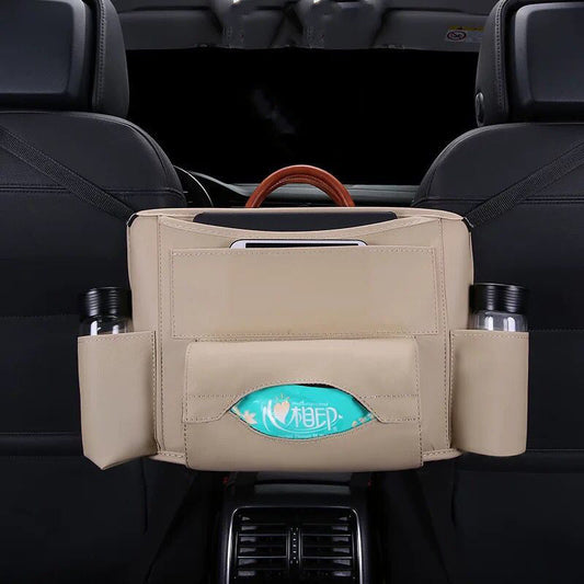 Bolsa organizadora multifuncional para asiento de coche