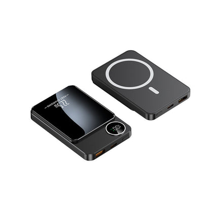 Ultra-thin Magnetic Wireless Power Bank Fast Charging Mobile Power Supply