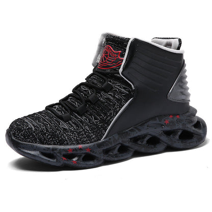 Nouvelles Chaussures de Basket Sportives Rouges ANTIDÉRAPANTES pour HOMMES