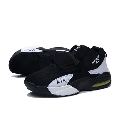 Middle cut basketball shoes