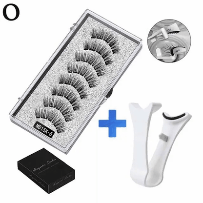 Cils magnétiques 3D réutilisables