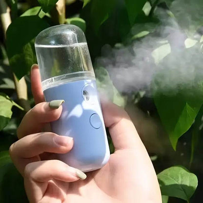 Nano Mist Facial Steamer – Portable 30ml Cool Mist Sprayer for Skin Hydration and Refreshing