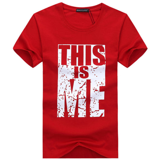 T-shirt demi-manches pour homme, grandes tailles