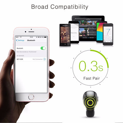 QCY Combination Sets Q26 Car Calls Earphone Bluetooth Headset And Portable