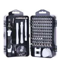 Compatible with Apple, Hot Sale 122 in 1Professional Multi Screwdriver Set for iPhone Android Laptop Computer DIY Repair Tool Kit