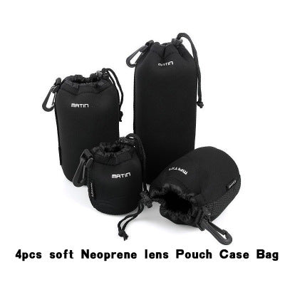 Sac à objectif Martin sac à objectif pour appareil photo reflex sac de protection d'objectif sac d'objectif