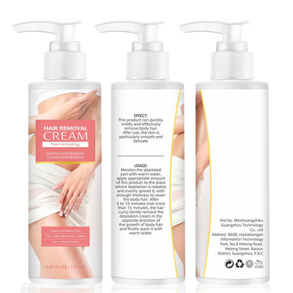Gentle Body Depilatory Cream – Quick Hair Removal | 150ml