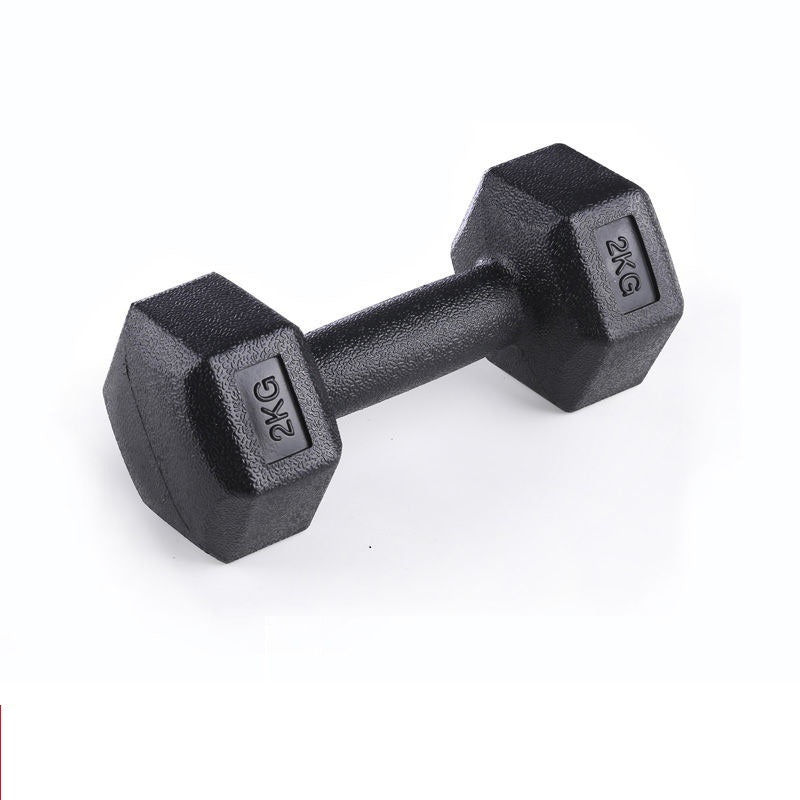 Haltères musculation bras homme, haltères en caoutchouc pour femme, équipement de fitness à domicile
