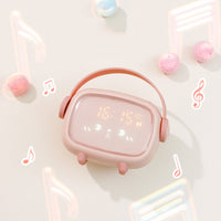 Alarm-Clock Night-Light Home-Decor Kids Cute Timing Smart Countdown LED