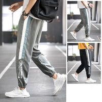 Pantalones casuales de hombre, talla grande, corte holgado