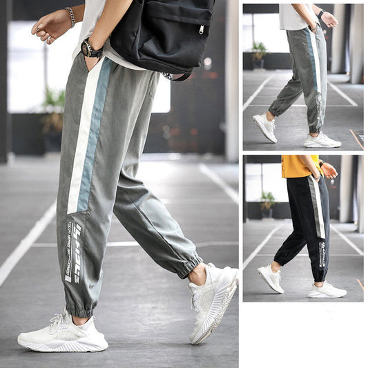Pantalon décontracté pour hommes Grande taille Ample Garde-corps