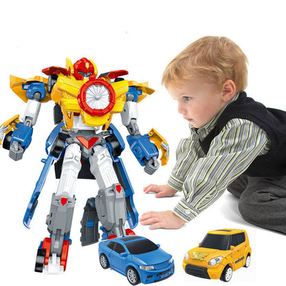Robot Deformador de Coche Tres en Uno Combinado Diamante
