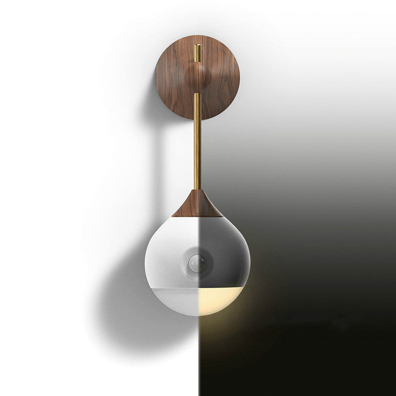 Lámpara de Mesa de Noche con Inducción Inteligente del Cuerpo Humano