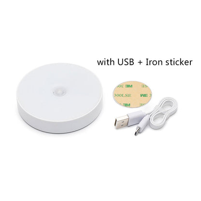 Nouvelle veilleuse LED à induction corporelle avec chargement USB