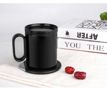 Wireless Charger Induction Multifunctional USB Warm Heating Coaster