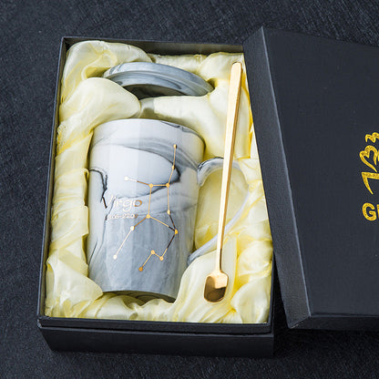 Nordic Creative Ceramic Mug Twelve Constellation Mug