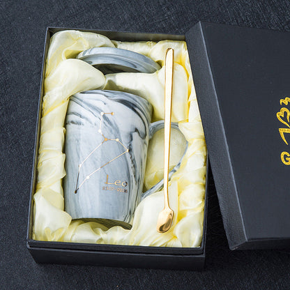 Nordic Creative Ceramic Mug Twelve Constellation Mug