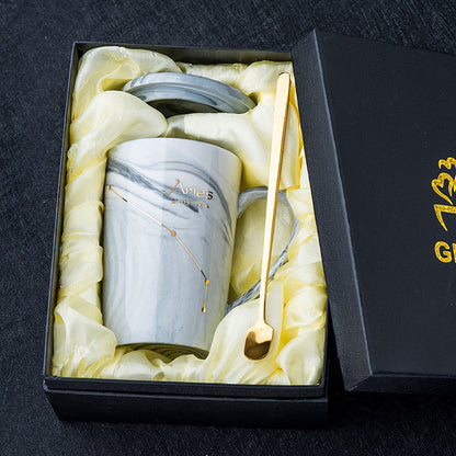 Nordic Creative Ceramic Mug Twelve Constellation Mug