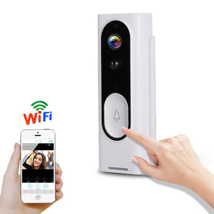 Sonnette Vidéo Sans Fil WiFi 1080P Interphone Vocal Caméra de Surveillance à Distance pour la Sécurité Domestique Intelligente
