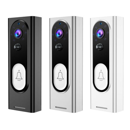 Sonnette Vidéo Sans Fil WiFi 1080P Interphone Vocal Caméra de Surveillance à Distance pour la Sécurité Domestique Intelligente