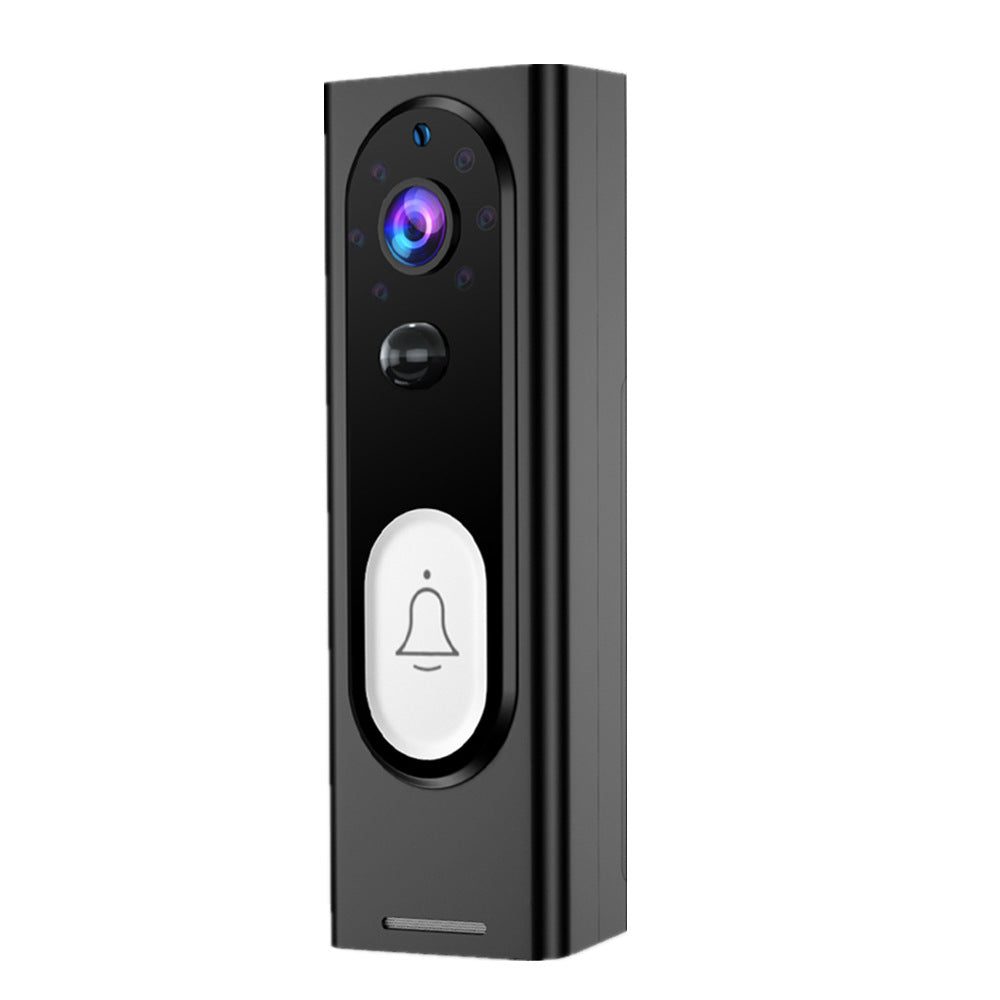 Sonnette Vidéo Sans Fil WiFi 1080P Interphone Vocal Caméra de Surveillance à Distance pour la Sécurité Domestique Intelligente