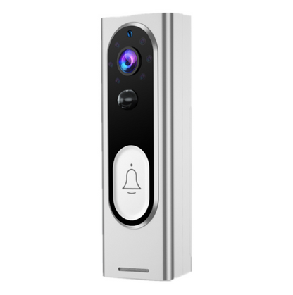 Sonnette Vidéo Sans Fil WiFi 1080P Interphone Vocal Caméra de Surveillance à Distance pour la Sécurité Domestique Intelligente